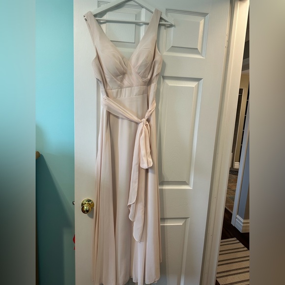 Azazie Alva Bridesmaid dress size A6 Colour Rose Petal - Picture 6 of 6